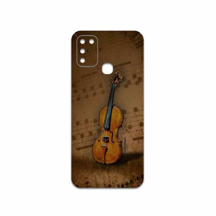 برچسب پوششی ماهوت مدل Violin-Instrument مناسب برای گوشی موبایل اینفینیکس Hot 10 Play MAHOOT Violin-Instrument Cover Sticker for Infinix Hot 10 Play